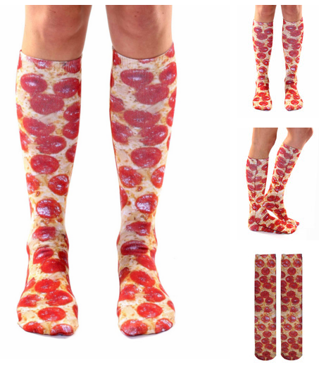 Носки с пиццей