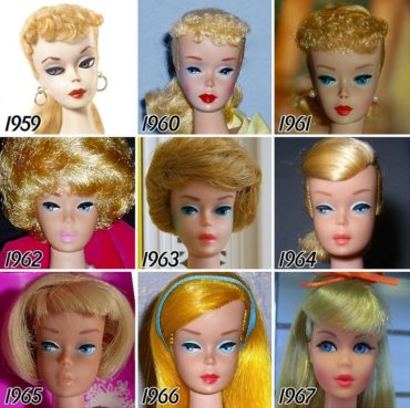 Эволюция Барби