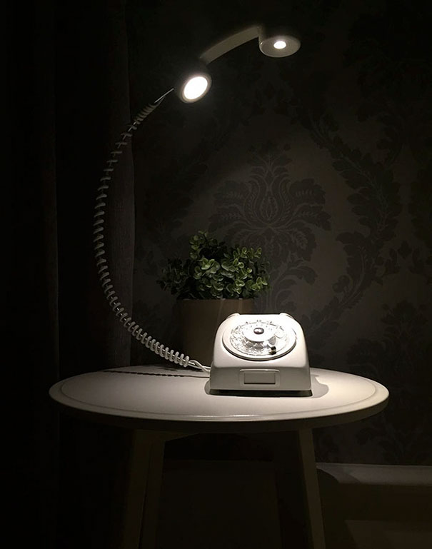 Лампа-телефон