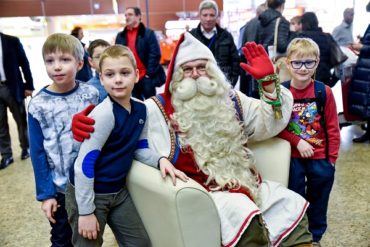 Как прошел визит Санта-Клауса в Россию