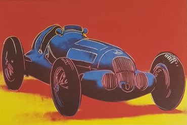 «Любимая машина Энди Уорхола» в салоне продаж «Мерседес-Бенц РУС»