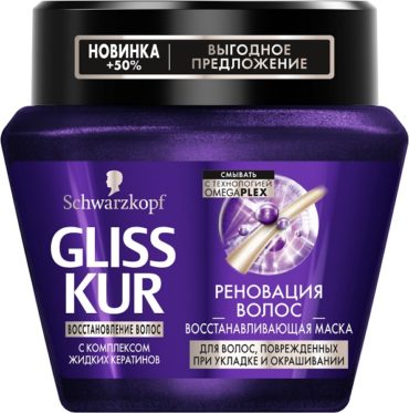 Gliss Kur Реновация Волос: революция в восстановлении