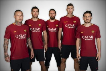 Авиакомпания Qatar Airways стала титульным спонсором итальянского футбольного клуба «Рома»