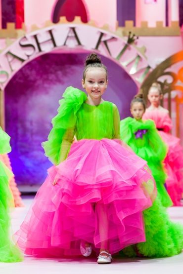 Алла-Виктория Киркорова открыла показ юного дизайнера детской одежды Sasha Kim