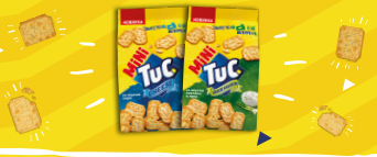 TUC MINI — новый формат любимых крекеров для тебя и твоих друзей