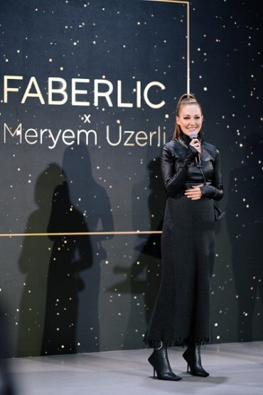 Компания FABERLIC провела пресс-мероприятие, посвященное сотрудничеству компании и звезды мирового кинематографа Мерием Узерли