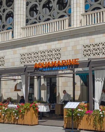 Жаркая акция бренда NATURA SIBERICA и ресторана AQUAMARINE в «Лужниках»